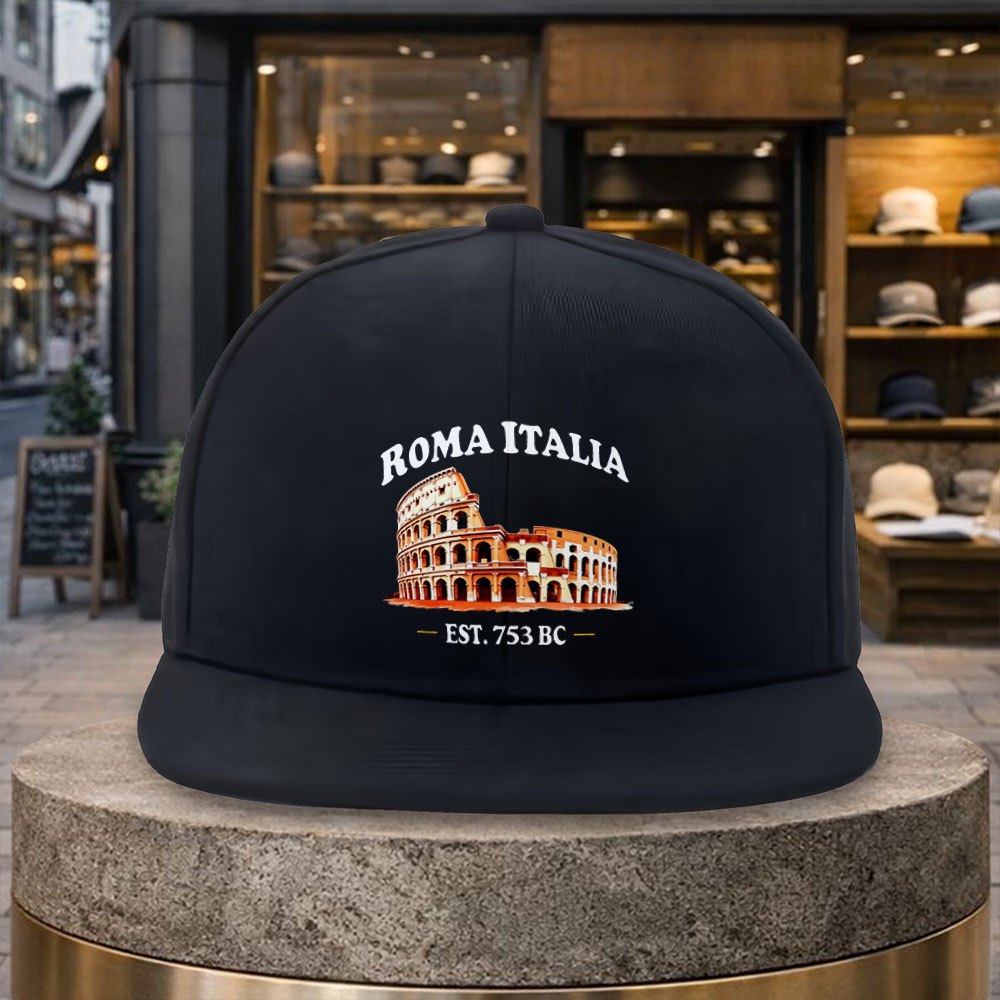 Street Fashion Roma - Casquette de baseball Roma Italia Colosseum