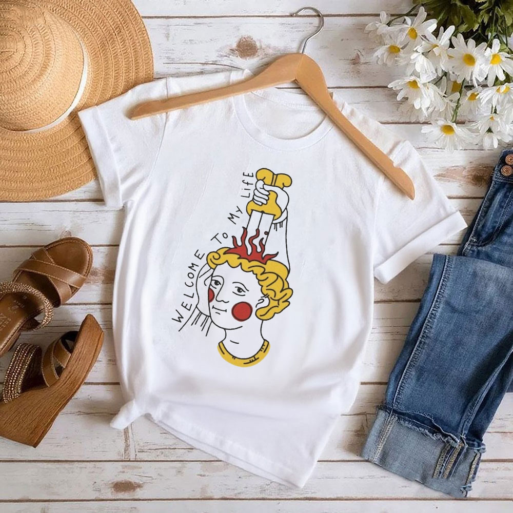 Street Fashion History - T-shirt d'art médiéval, bienvenue à ma