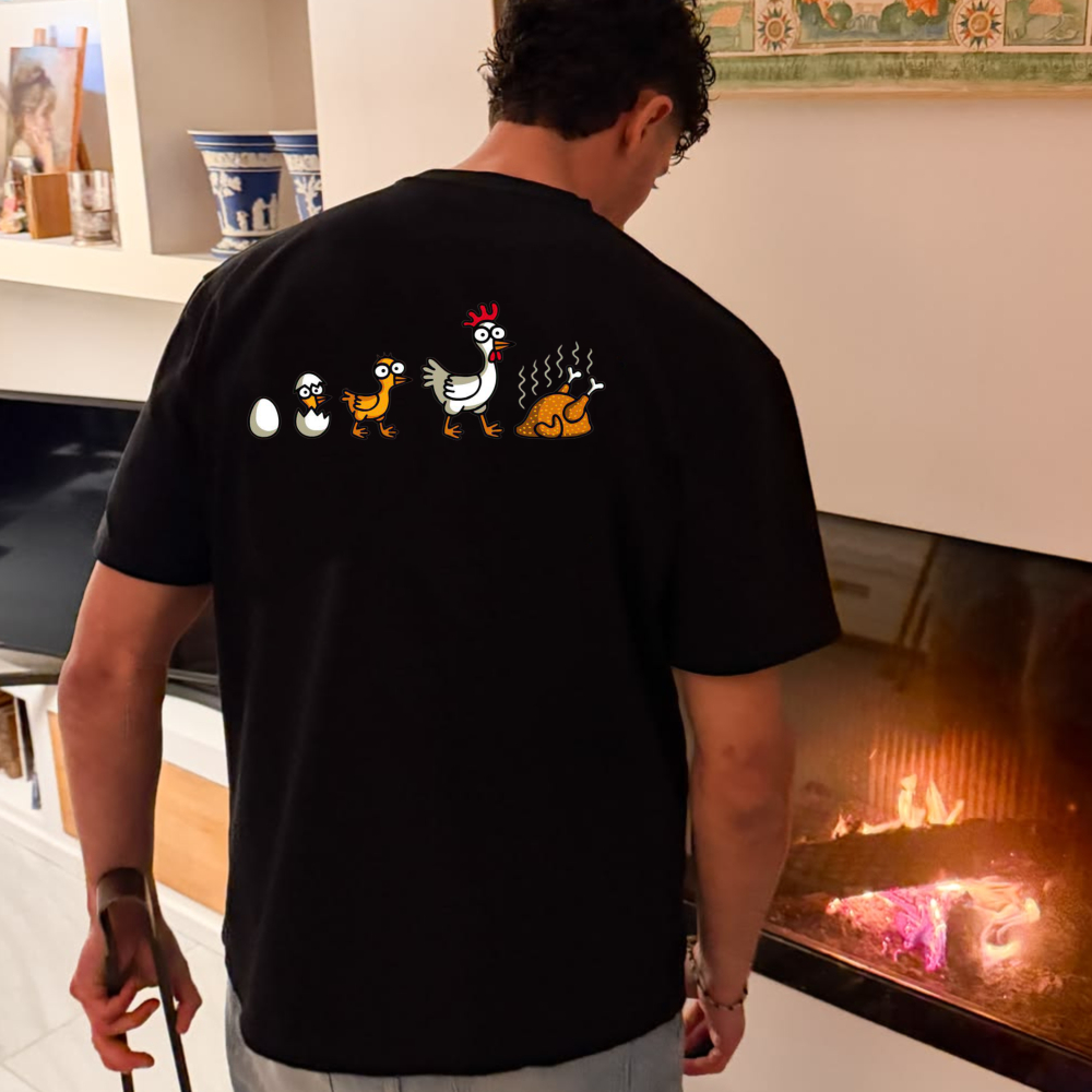 Street Fashion History - T-shirt drôle pour hommes, The Evolution