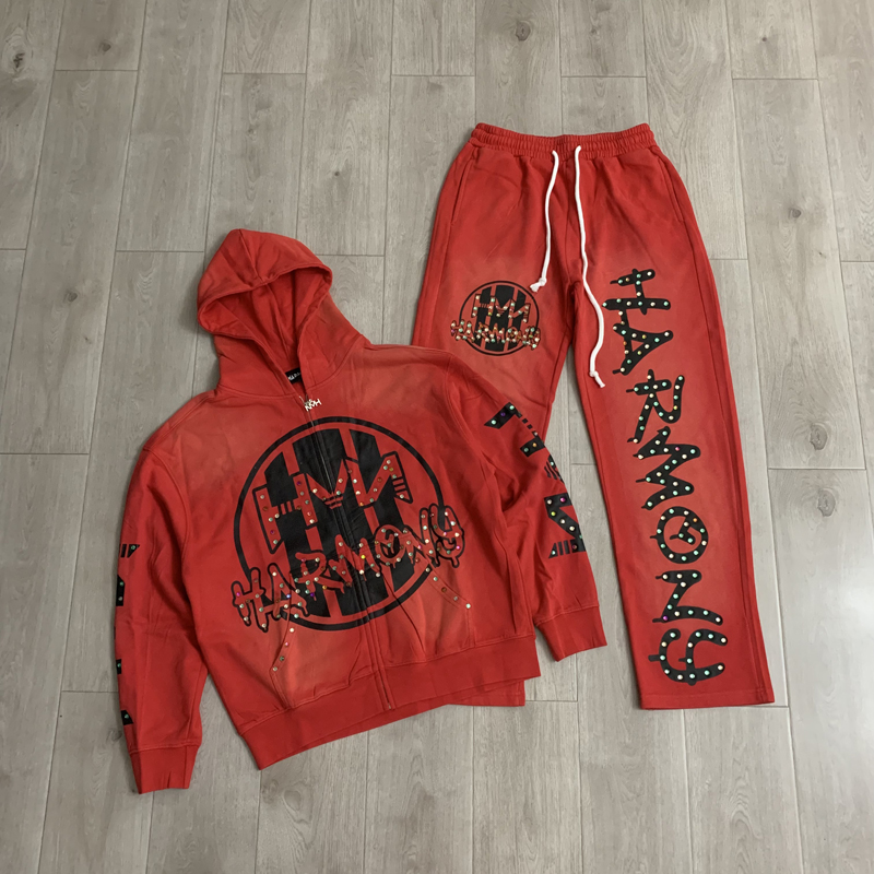 Street Fashion Brand - Ensemble sweat à capuche et pantalon