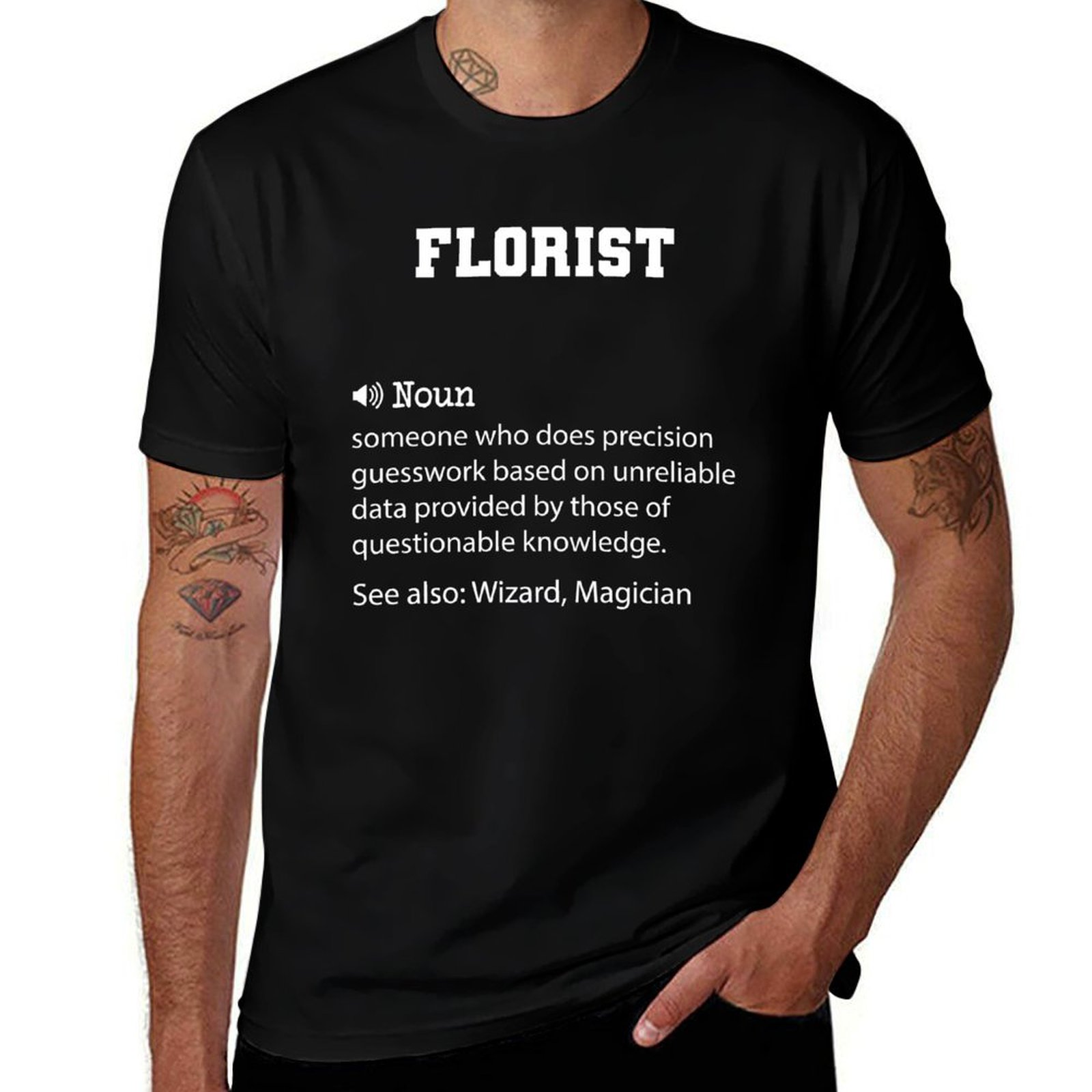 Street Fashion Quotes - Définition du fleuriste, citation drôle sur