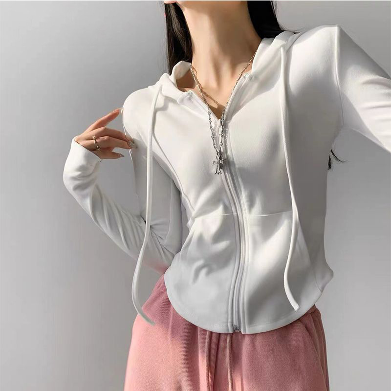 Fashion Streetwear - Cardigan à capuche décontracté et sexy
