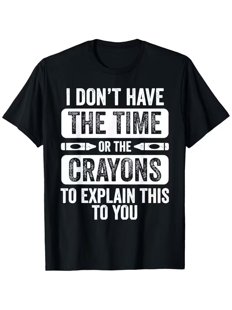 Street Fashion Quotes - T-shirt graphique avec citation amusante unisexe