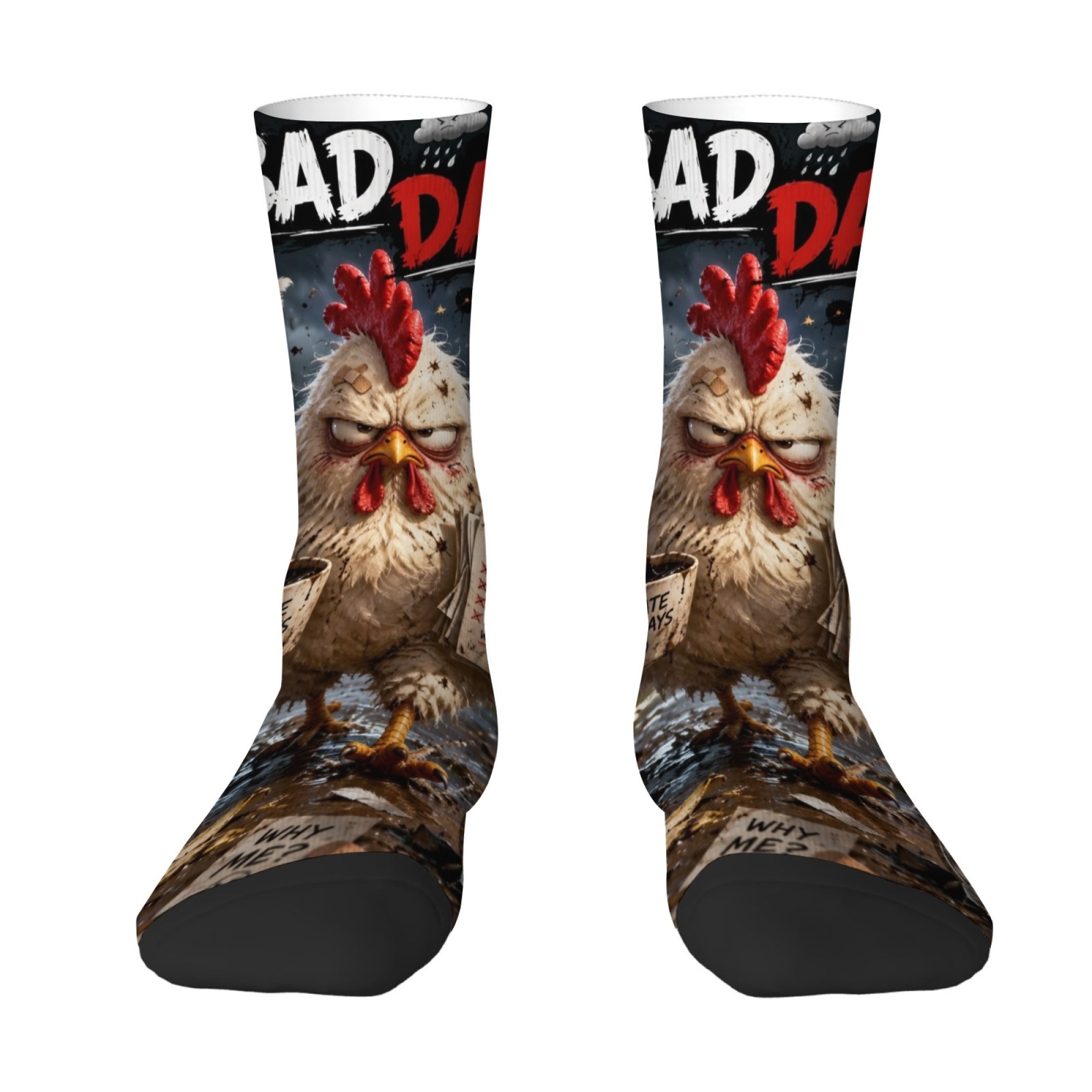 Quirky Street Fashion - Chaussettes pour hommes à motifs amusants