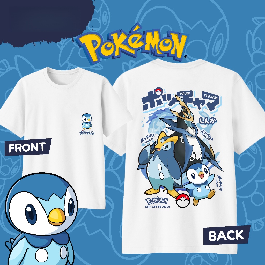 Street Fashion In Japan - T-shirt en coton imprimé Anime Pokémon