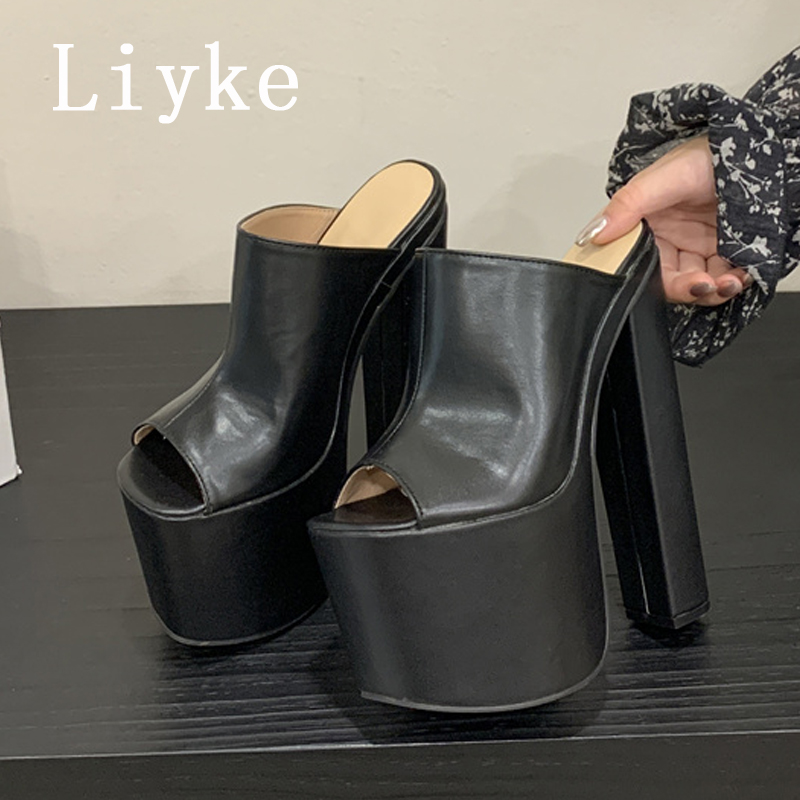 Fashion Street Night - Liyke piste mode 18CM talons hauts