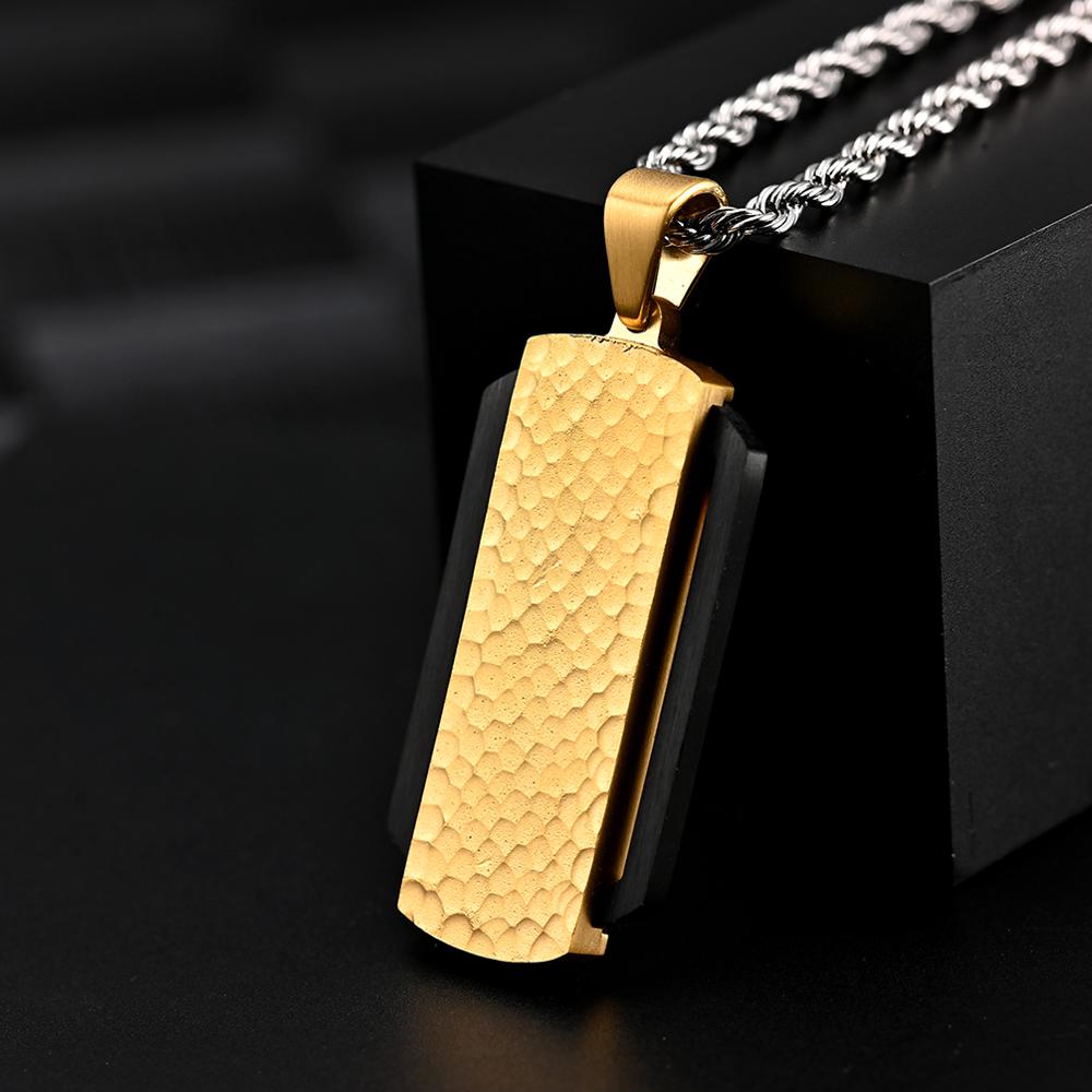 Fashion Street Singapore - Collier avec Pendentif Marteau en Acier