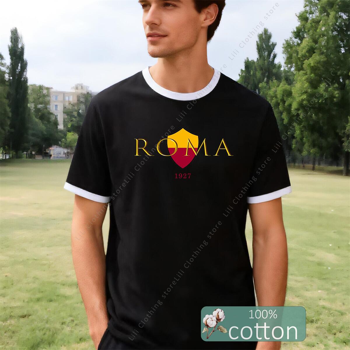 Street Fashion Roma - T-shirts pour hommes avec imprimé graphique