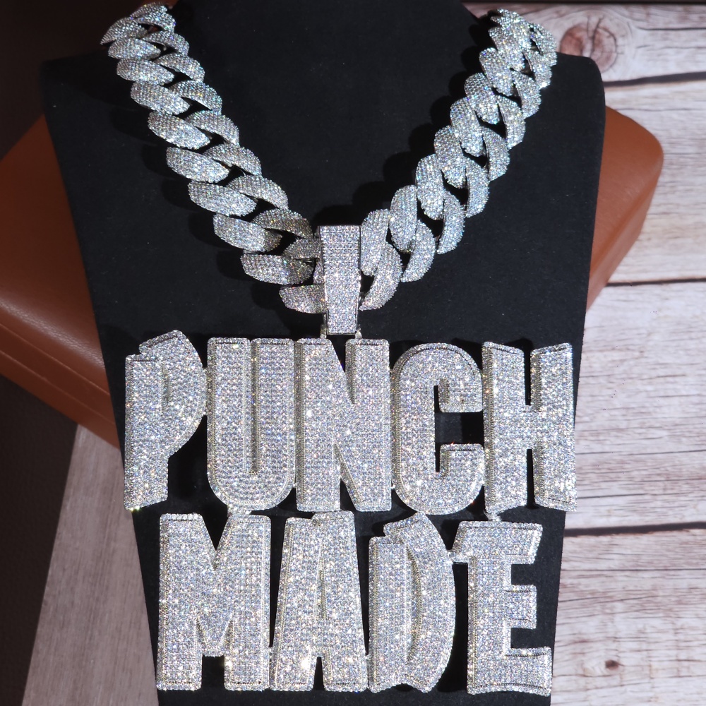 Street Fashion Name - ICEC – pendentif personnalisé avec nom