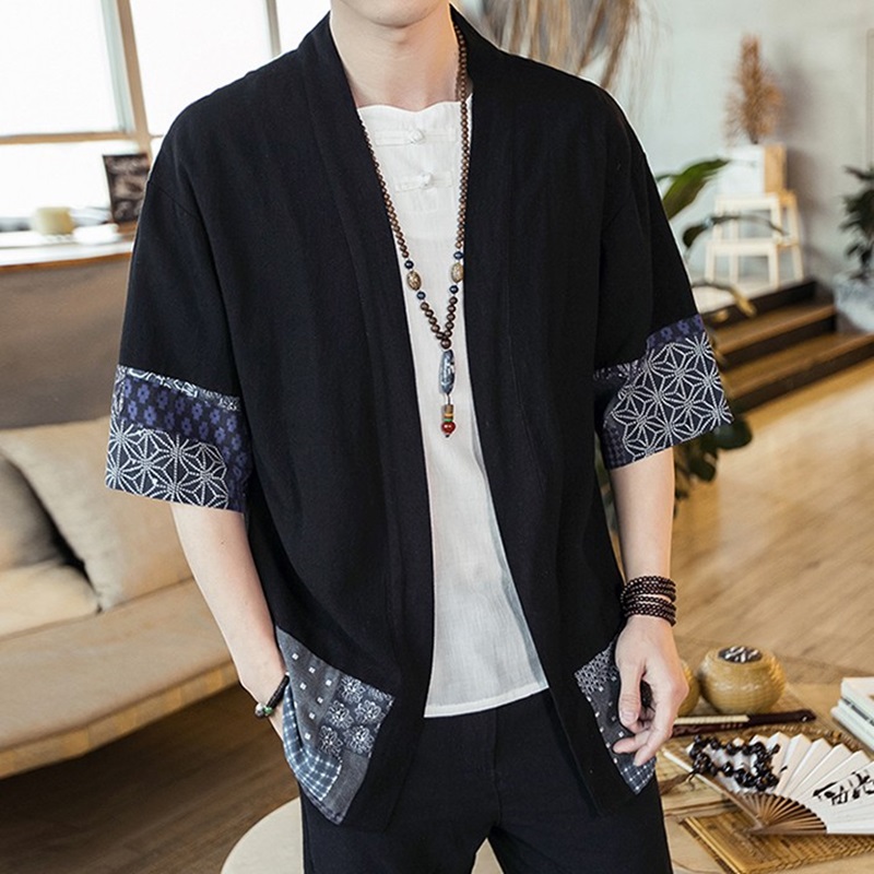 Street Fashion In Japan - Kimono japonais pour hommes, Cardigan Streetwear