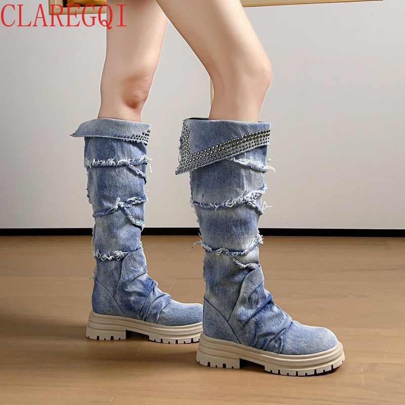 Girl Fashion Street - Nouvelles bottes d'automne pour femmes, style