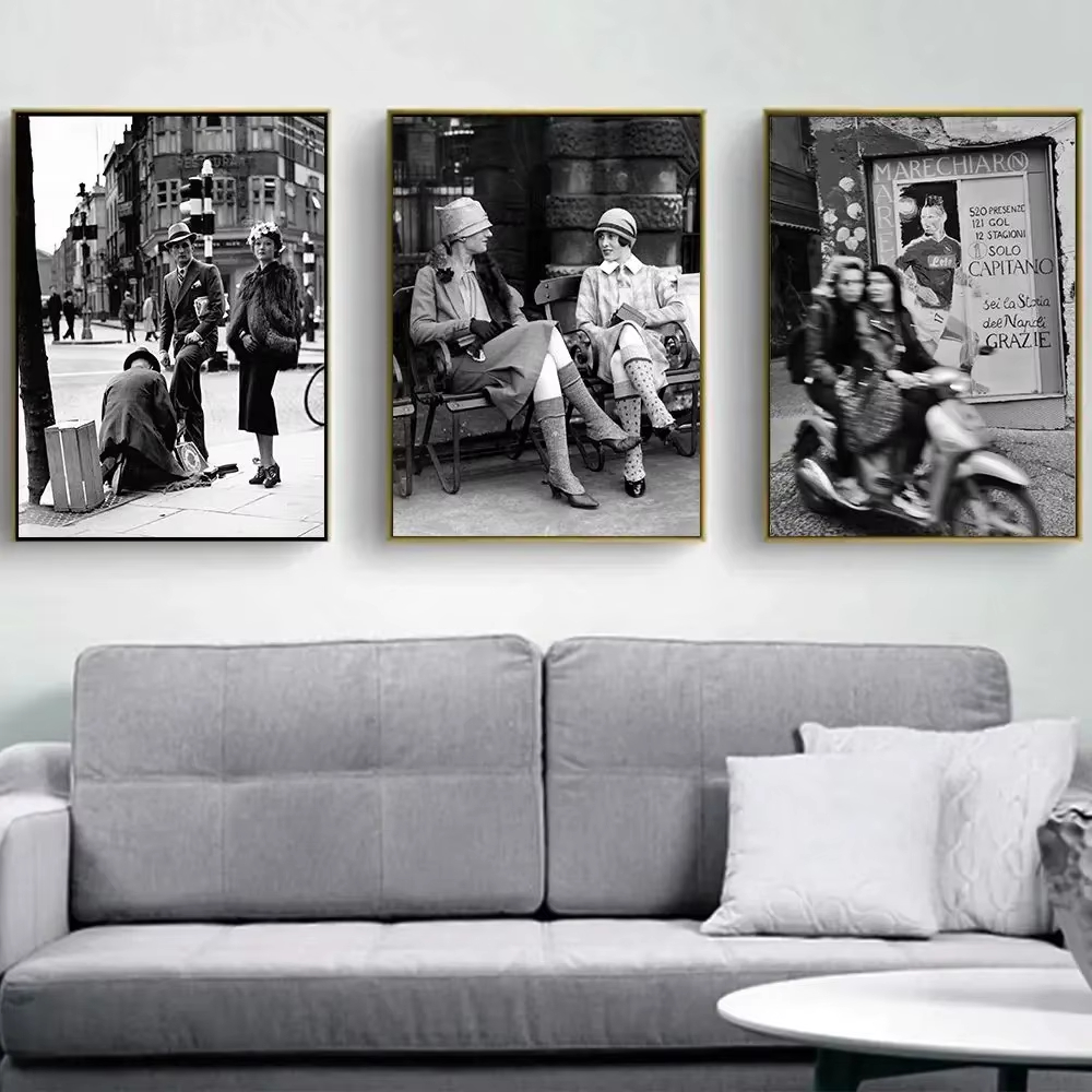 Impression photographique vint - Street Fashion In Paris avis et prix