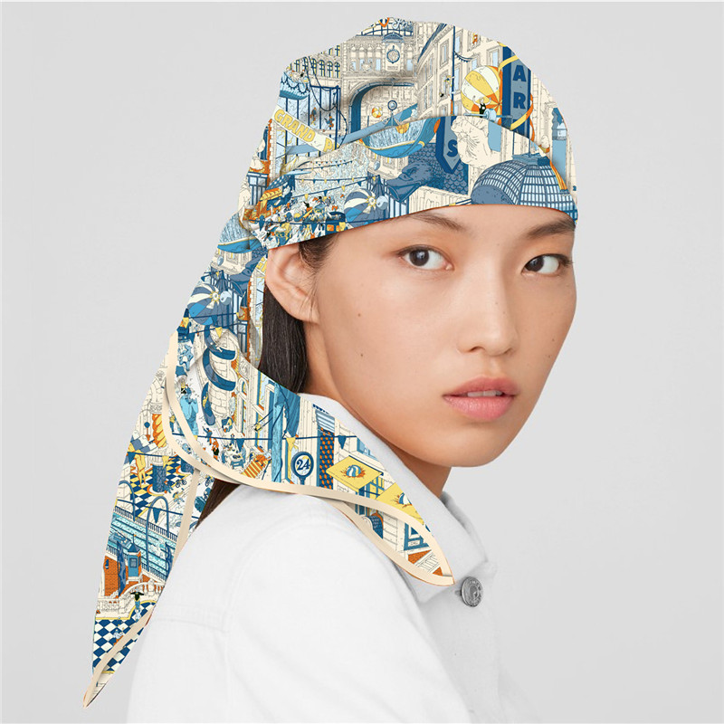 Foulard en soie femmes ville r - Street Fashion Hijab avis et prix