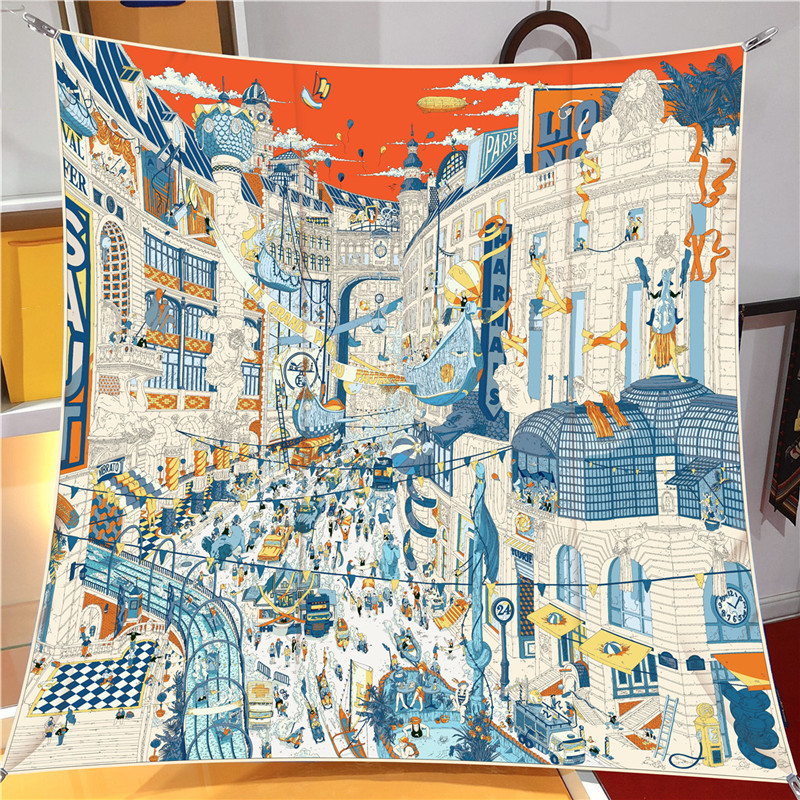 Foulard en soie femmes ville r - Street Fashion Hijab avis et prix