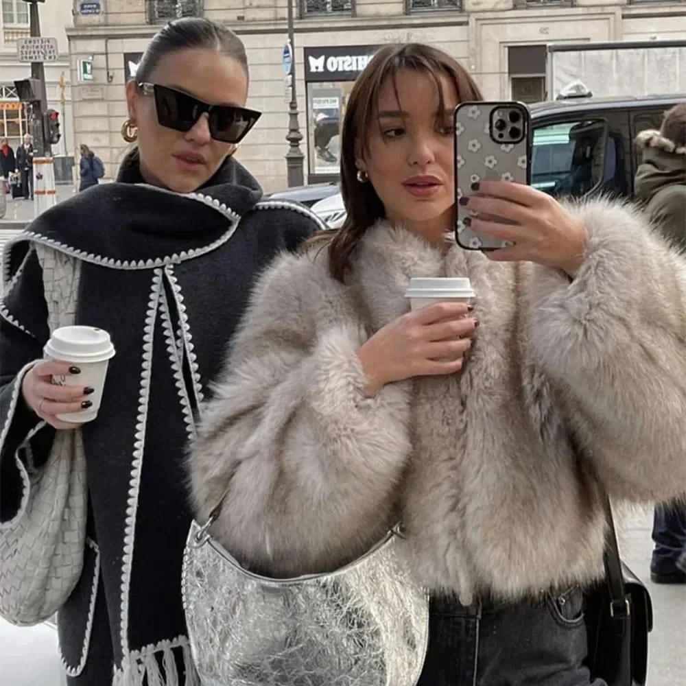 OFTBUY veste en fausse fourrur - Street Fashion Week avis et prix