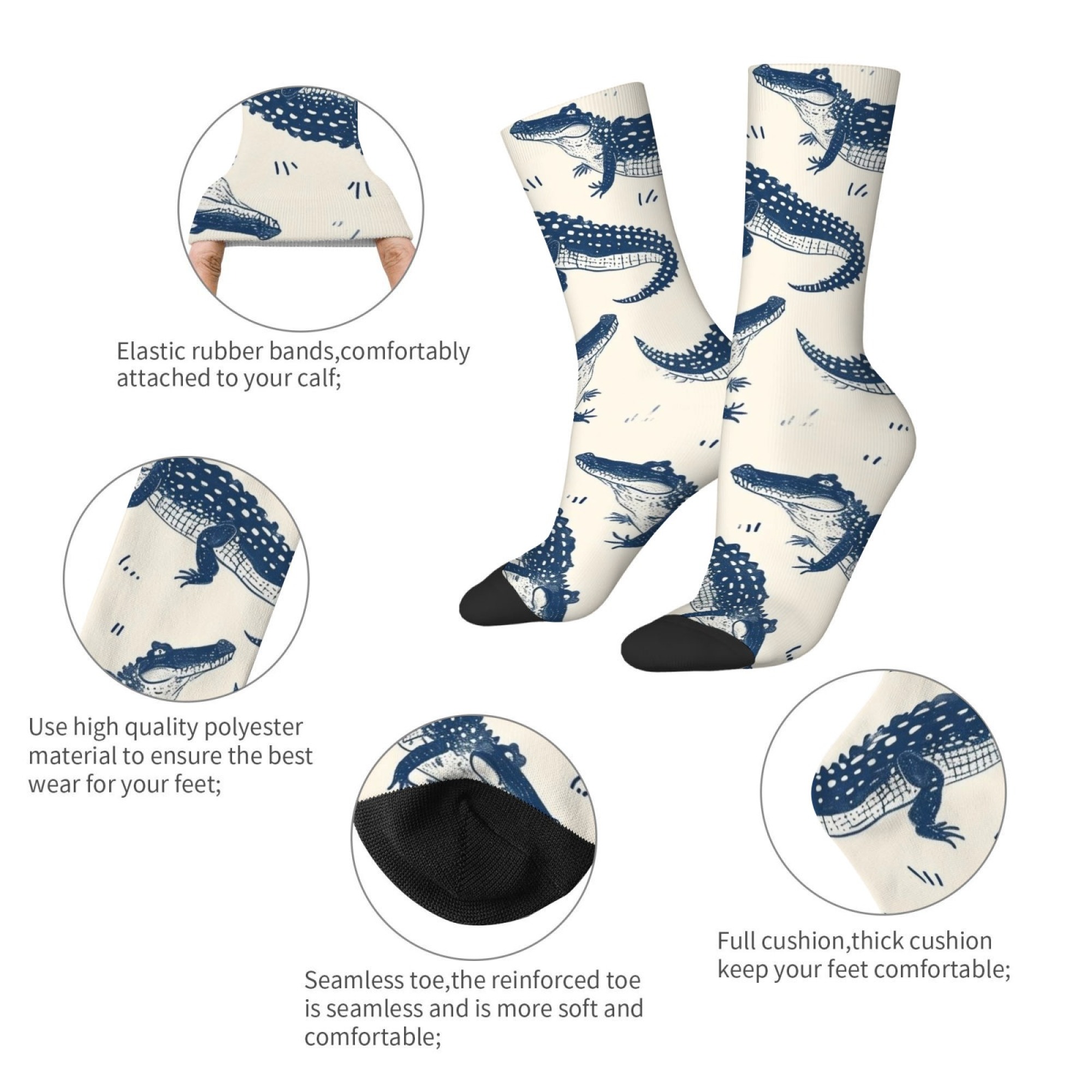 Chaussettes pour hommes à moti - Quirky Street Fashion avis et prix