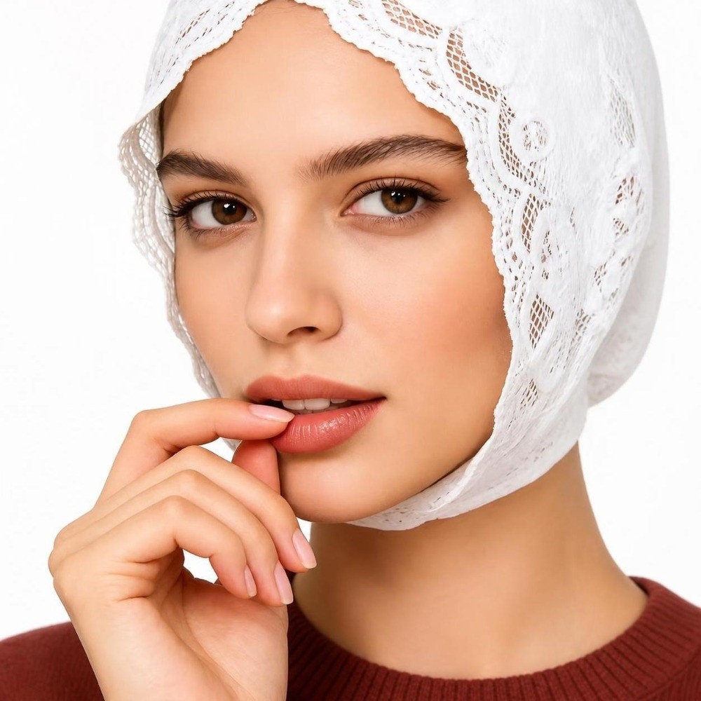 Bonnet Turban Décoratif en Den - Street Fashion Hijab avis et prix