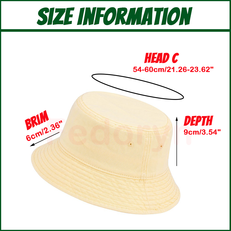 Chapeau de pêcheur personnalis - Bucket Hat Embroidered avis et prix