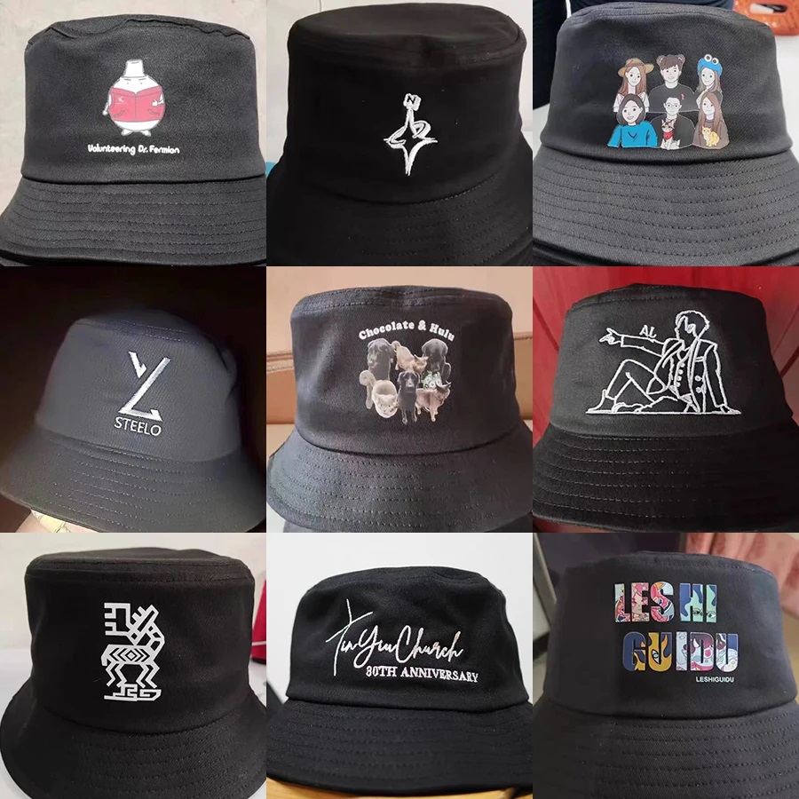 Chapeau de pêcheur d'été avec  - Bucket Hat Embroidered avis et prix