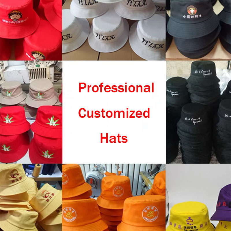 Chapeau de pêcheur d'été avec  - Bucket Hat Embroidered avis et prix