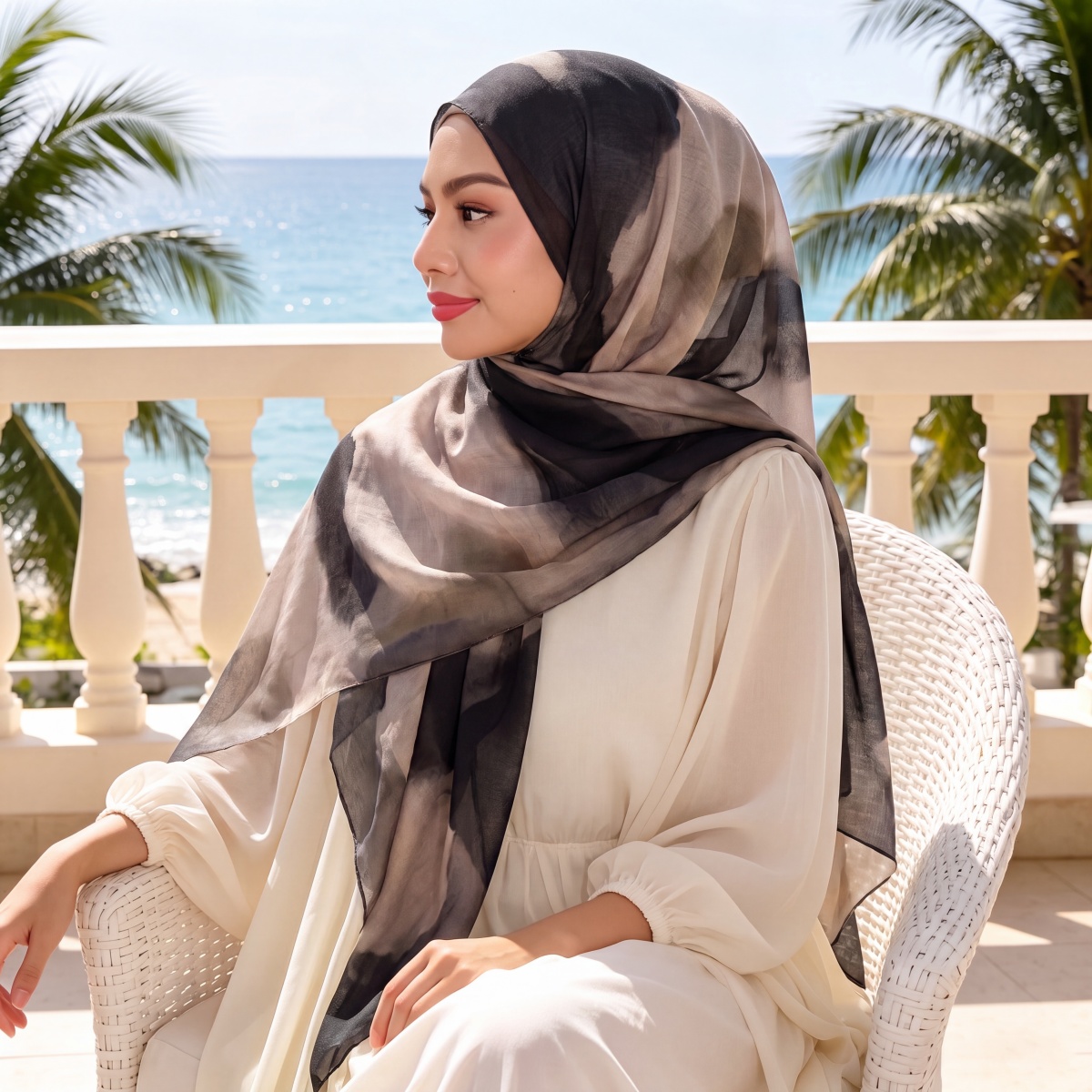 Écharpe Pashmina pour femme 20 - Street Fashion Hijab avis et prix