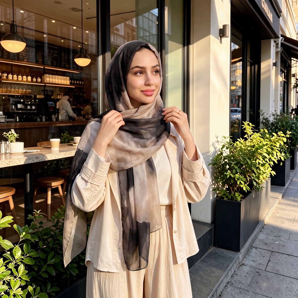Écharpe Pashmina pour femme 20 - Street Fashion Hijab avis et prix