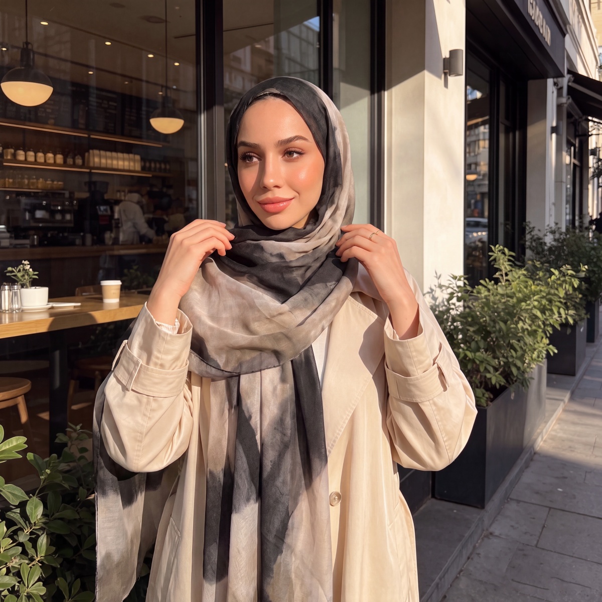 Écharpe Pashmina pour femme 20 - Street Fashion Hijab avis et prix