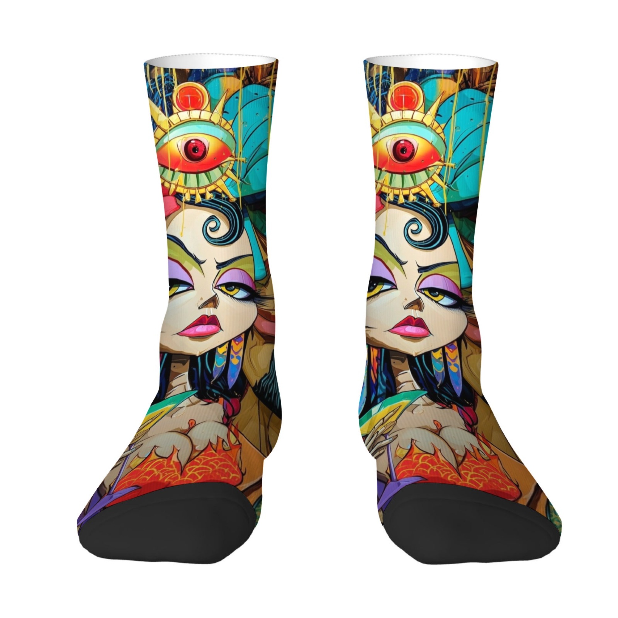 Chaussettes mi-mollet pour hom - Quirky Street Fashion avis et prix