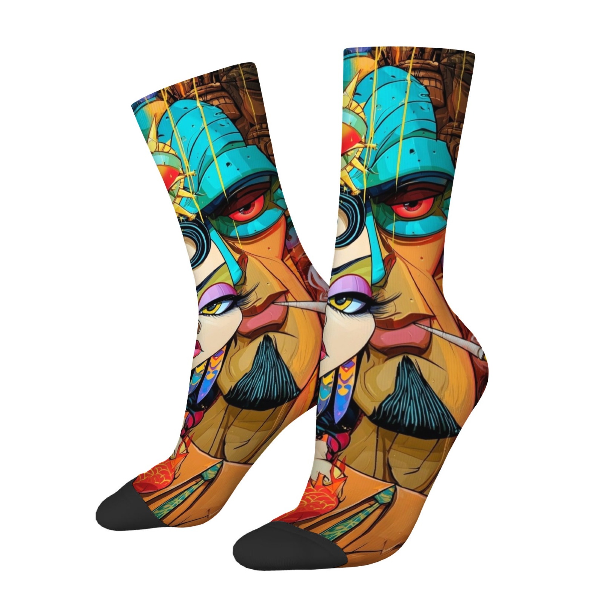 Chaussettes mi-mollet pour hom - Quirky Street Fashion avis et prix