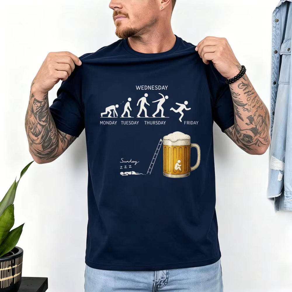 T-shirt en coton pour homme, m - Street Fashion Week avis et prix
