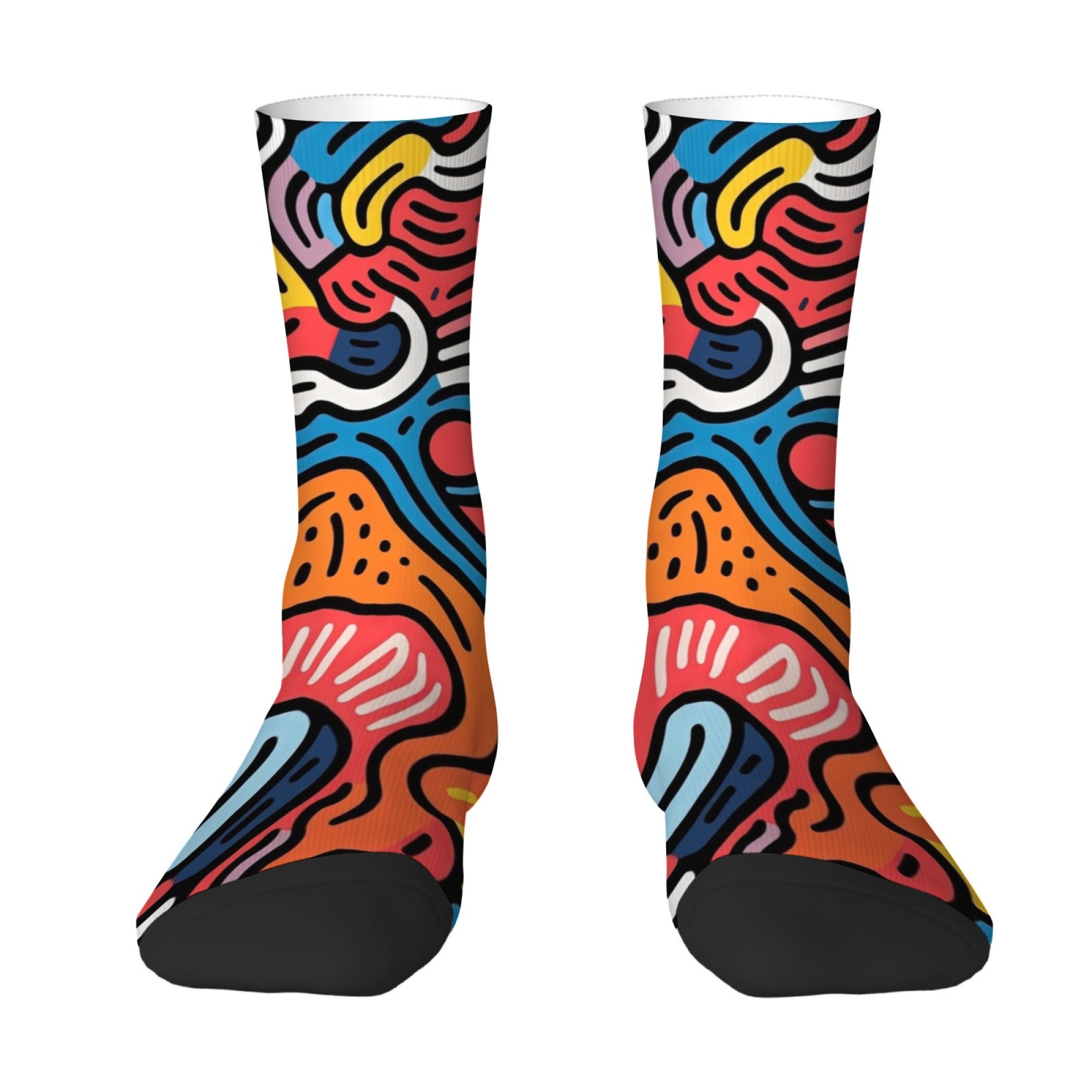 Chaussettes pour hommes à impr - Quirky Street Fashion avis et prix