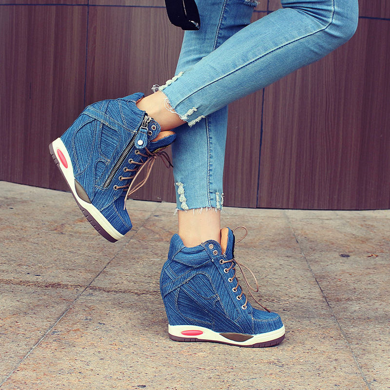 Nouvelles Bottines en Jean Reh - Street Fashion Denim avis et prix