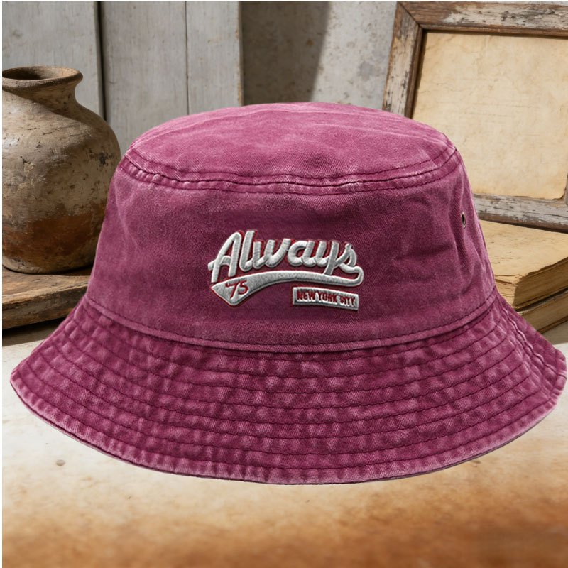 Chapeau Bob Unisexe Décontract - Bucket Hat Embroidered avis et prix