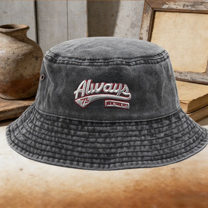 Chapeau Bob Unisexe Décontract - Bucket Hat Embroidered avis et prix