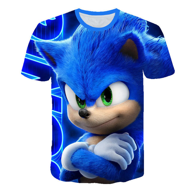 T-shirt Sonic le Hérisson Tail - Street Fashion Game avis et prix