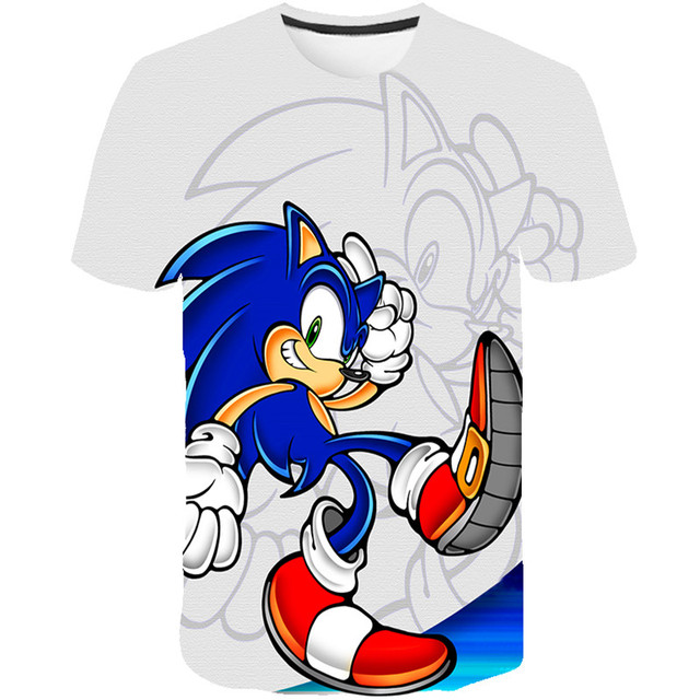 T-shirt Sonic le Hérisson Tail - Street Fashion Game avis et prix