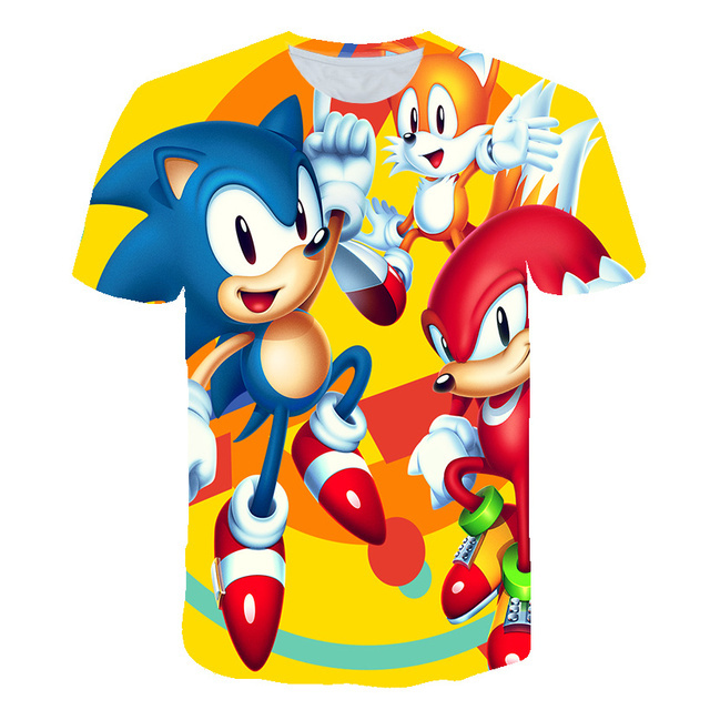 T-shirt Sonic le Hérisson Tail - Street Fashion Game avis et prix
