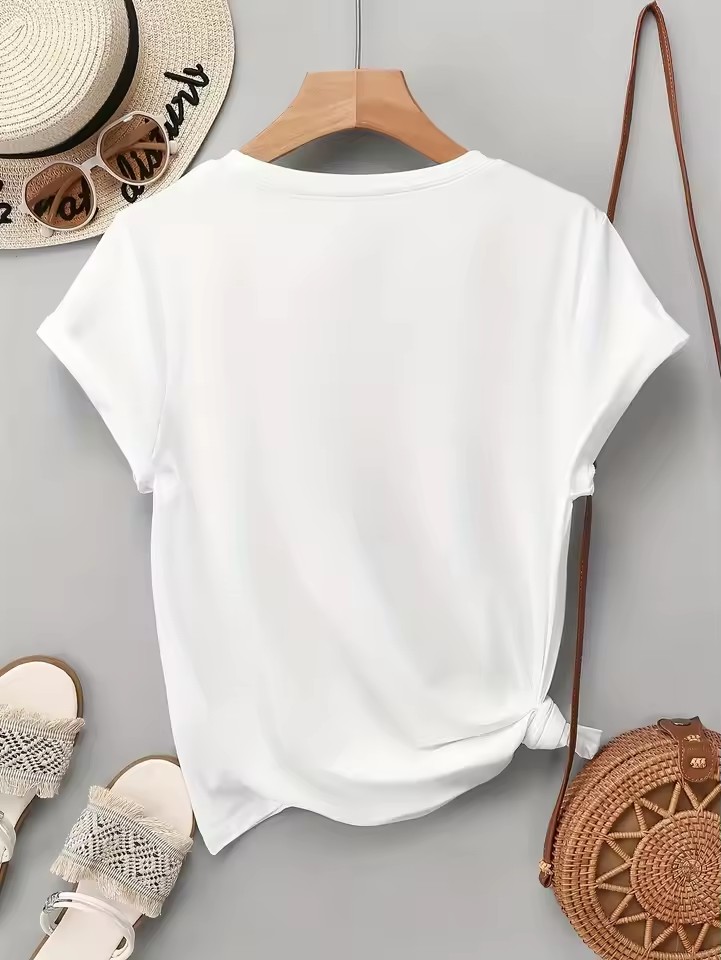T-shirt graphique tendance imp - Street Fashion In Paris avis et prix