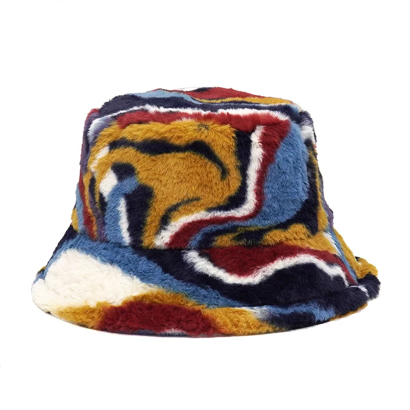 Chapeaux seau en fourrure moel - Bucket Hat Embroidered avis et prix