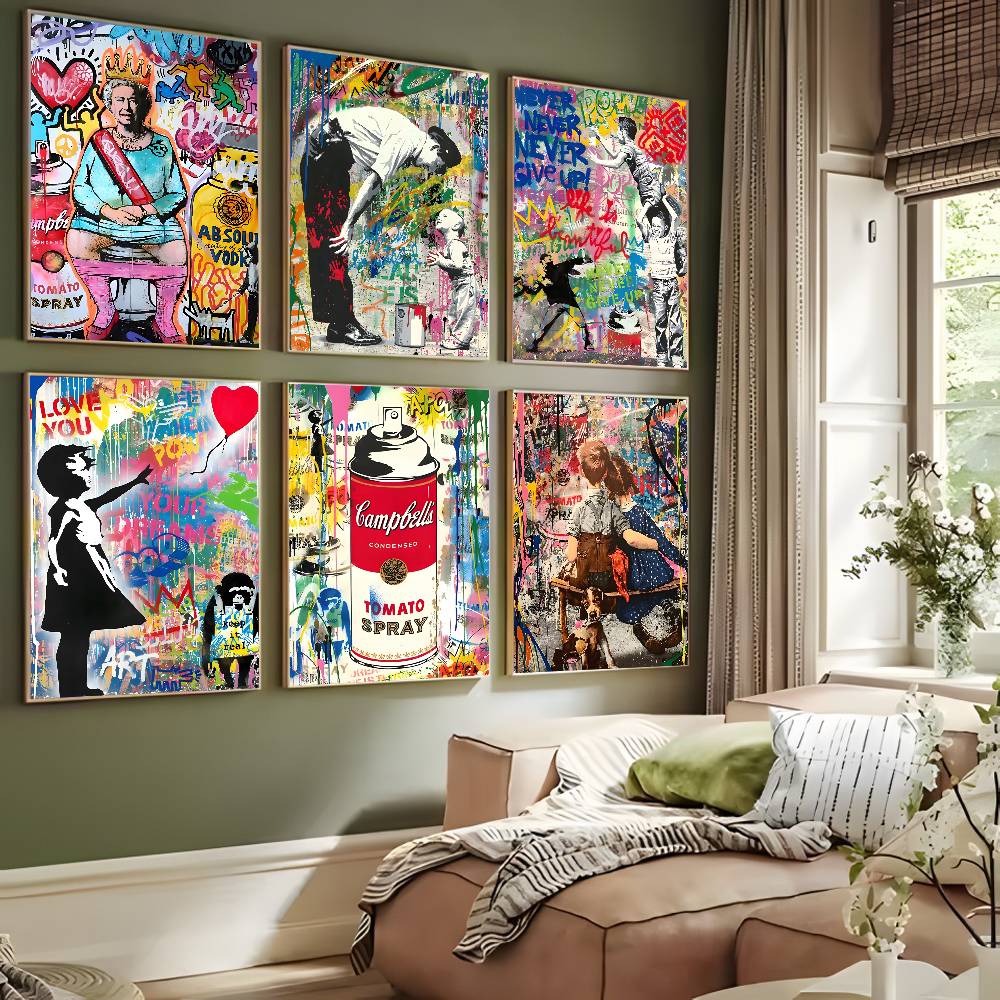 Affiche sur toile Graffiti Str - Street Fashion Wallpaper avis et prix