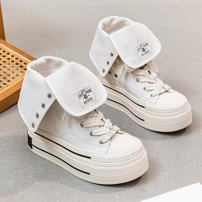 Baskets montantes respirantes  - Street Fashion Denim avis et prix
