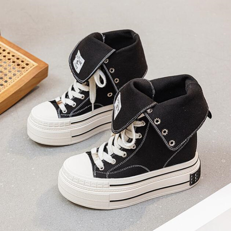 Baskets montantes respirantes  - Street Fashion Denim avis et prix