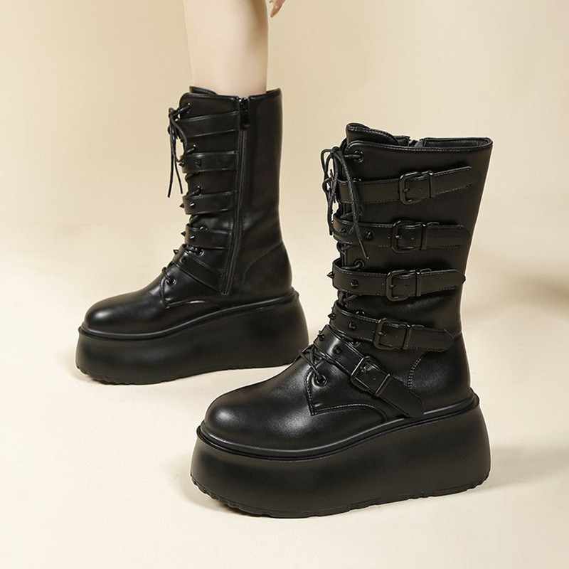 Bottes gothiques tendance pour - Street Fashion Brand avis et prix