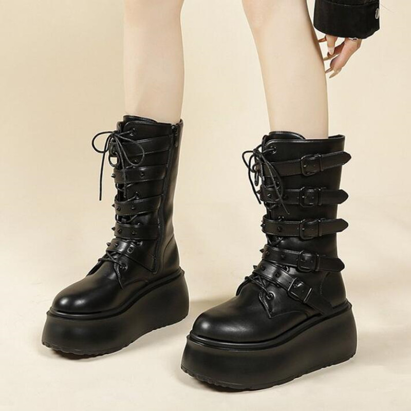 Bottes gothiques tendance pour - Street Fashion Brand avis et prix
