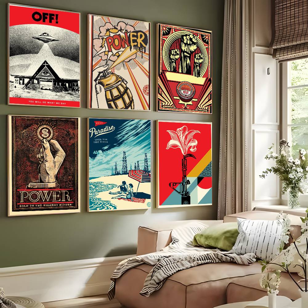 Tableau mural artistique Shepa - Street Fashion Wallpaper avis et prix