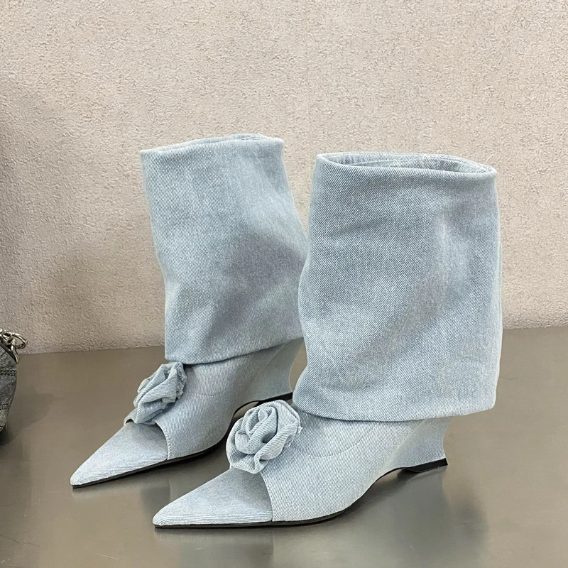 Chaussures pour femmes : Botti - Street Fashion Denim avis et prix