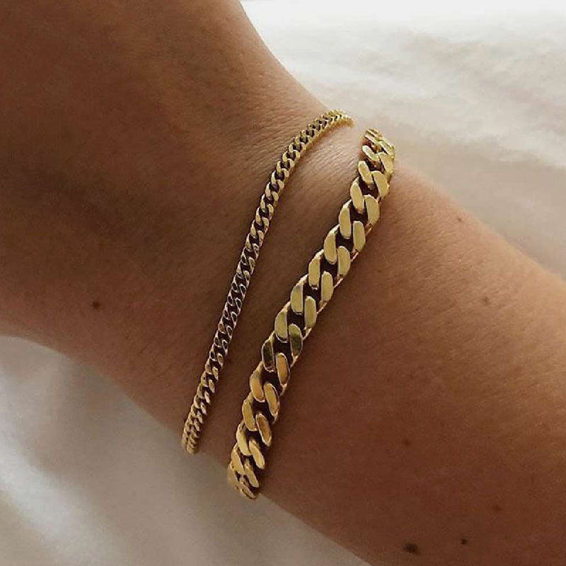 Miniamlist hommes Bracelet or  - Fashion Street Singapore avis et prix