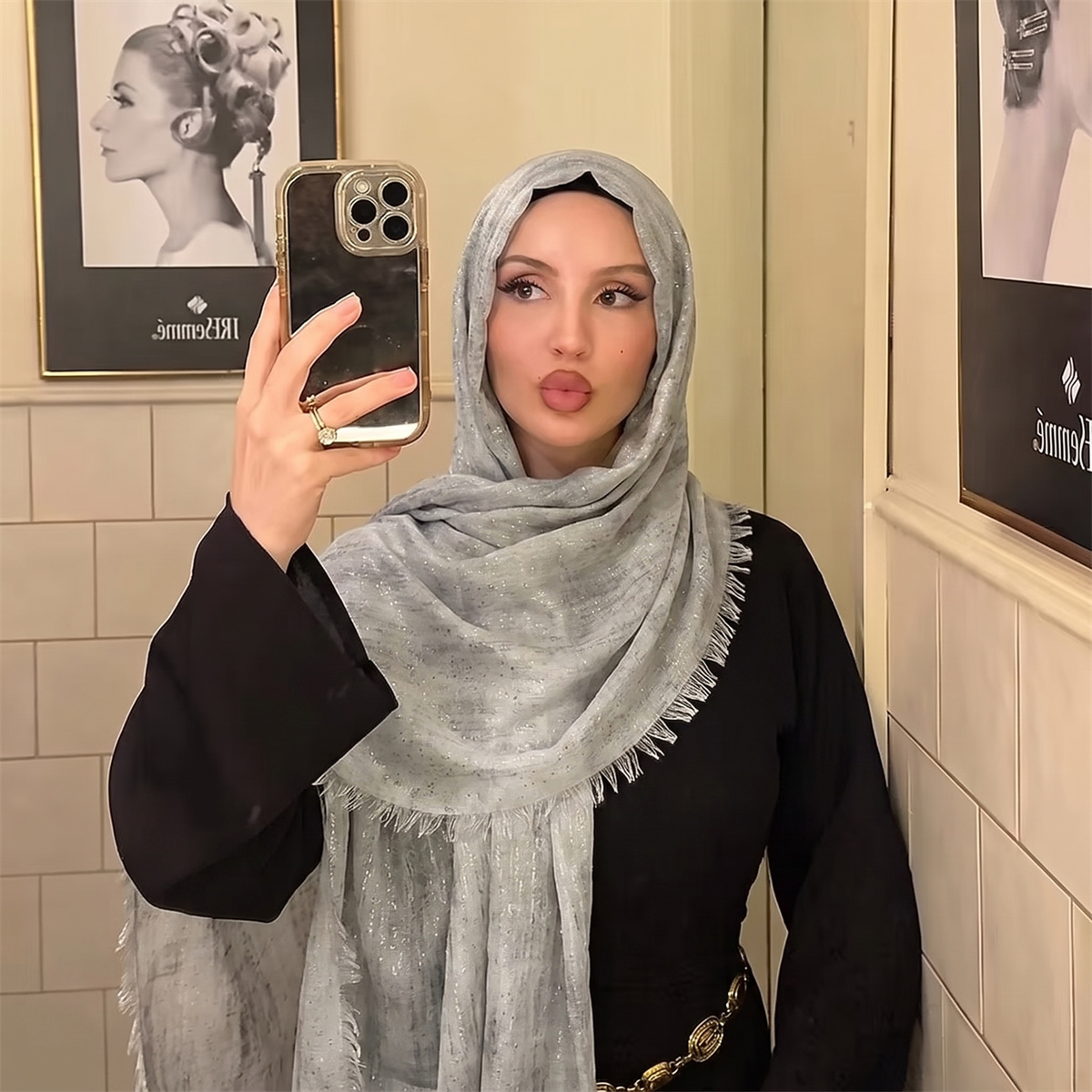 Écharpe Hijab Tie-Dye Tendance - Street Fashion Hijab avis et prix