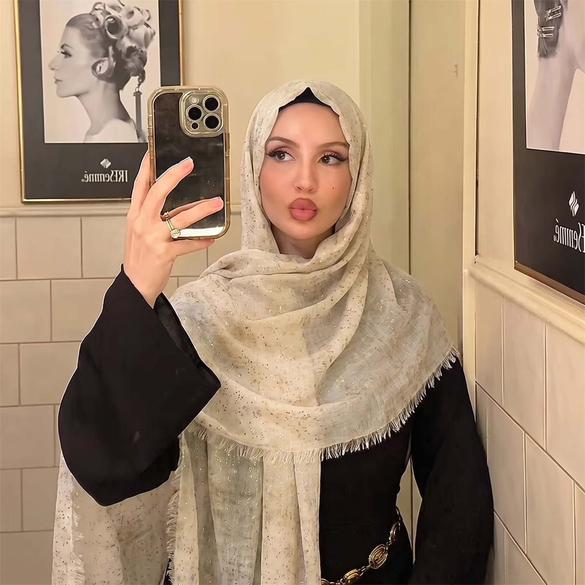 Écharpe Hijab Tie-Dye Tendance - Street Fashion Hijab avis et prix