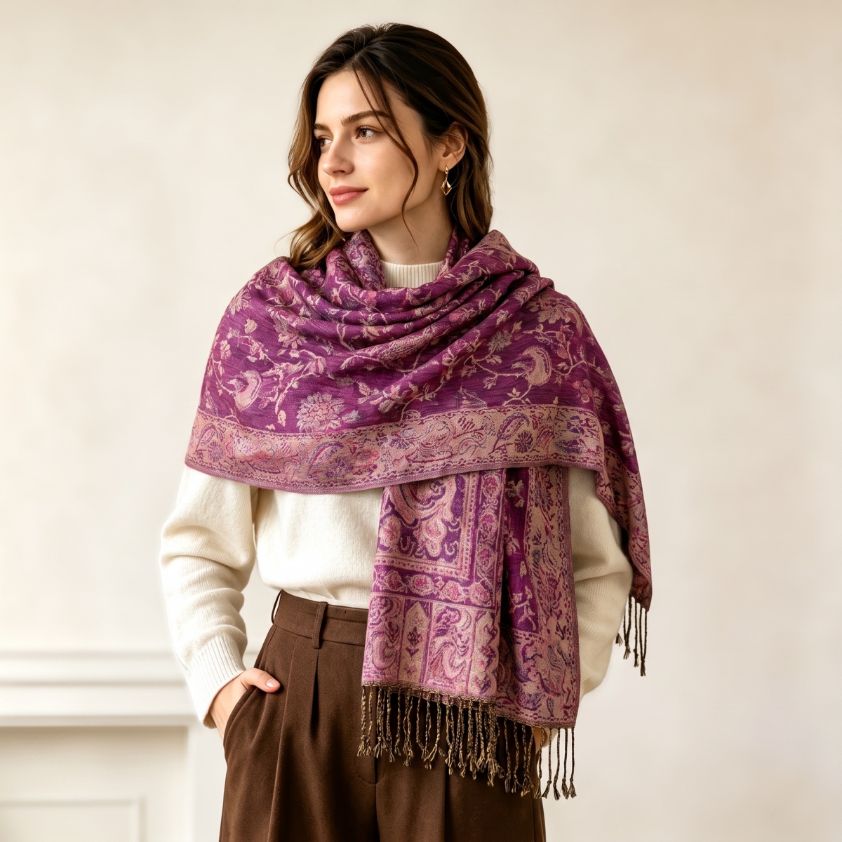 Écharpe imprimée, Hijab, Châle - Street Fashion Hijab avis et prix